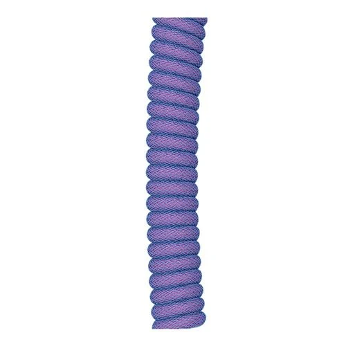 Cable Espiral Glorious USB-C para Teclado Mecánico - Nebula (Morado)
