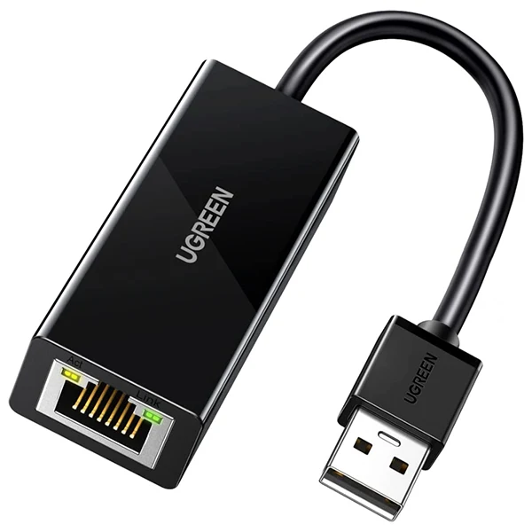 Ugreen Adaptateur USB 2.0 to RJ45 Noir (20254)