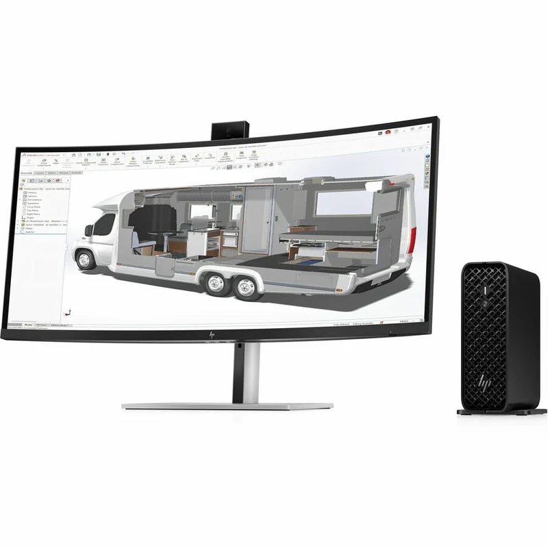 Workstation HP Z2 Mini G1i, Intel Core Ultra 5 235 14 Núcleos, 32GB DDR5, 1 TB SSD, RTX A400