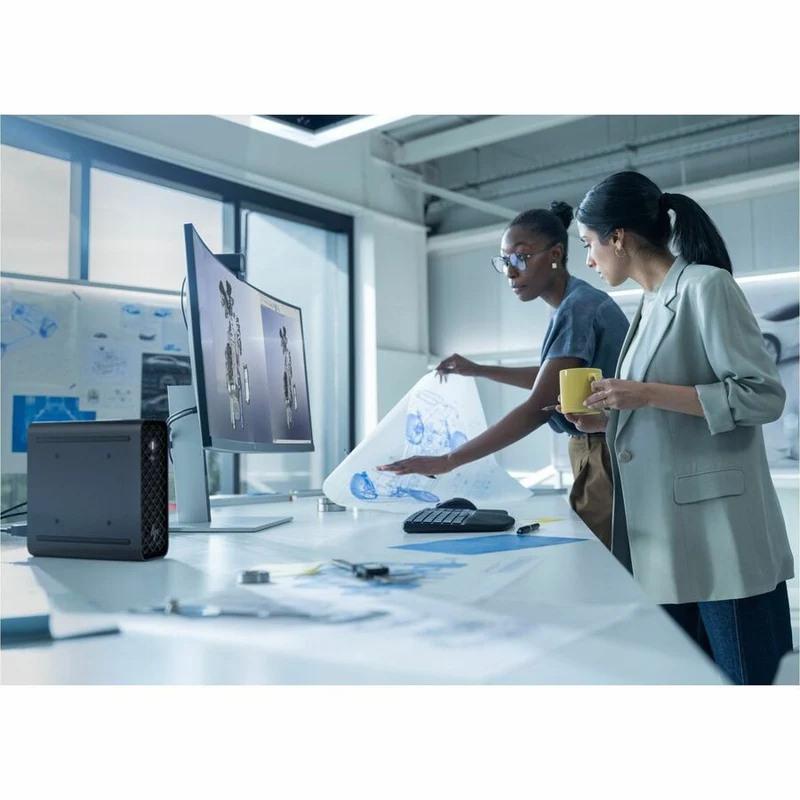 Workstation HP Z2 Mini G1i, Intel Core Ultra 5 235 14 Núcleos, 32GB DDR5, 1 TB SSD, RTX A400