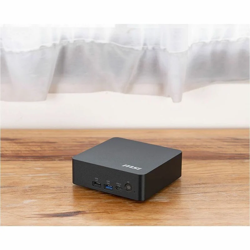 Mini PC MSI Cubi NUC AI+ 3MG Cubi NUC AI+ 3MG-018US Desktop Computer, Intel Core Ultra 7 8 Núcleos, 16GB DDR5, 1 TB PCI