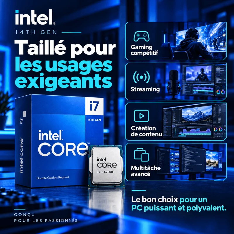 Intel Core i7-14700F processeur