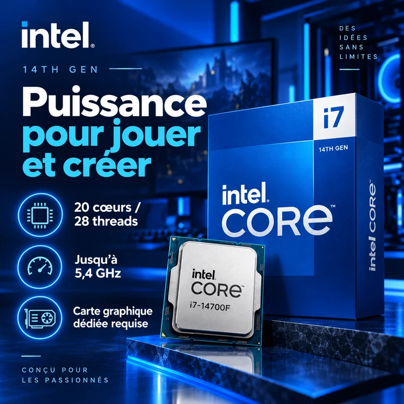 Intel Core i7-14700F processeur