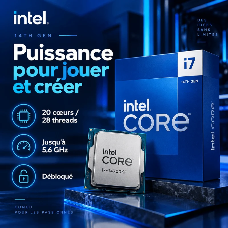 Intel Core i7-14700KF processeur