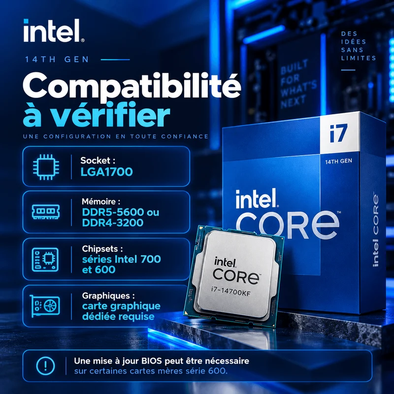Intel Core i7-14700KF processeur