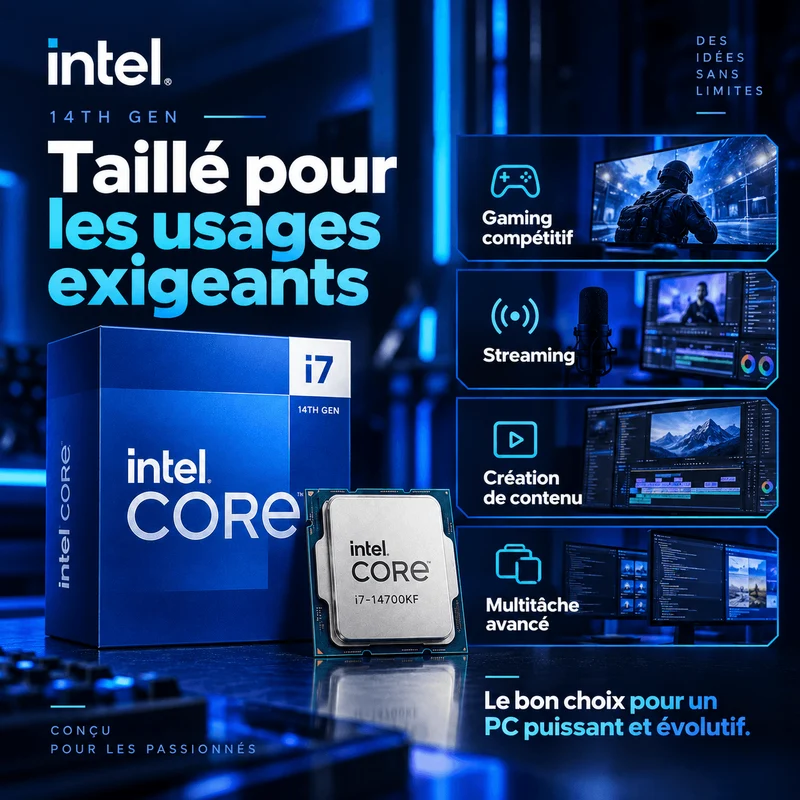 Intel Core i7-14700KF processeur