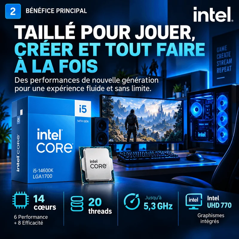 Intel Core i5-14600K processeur