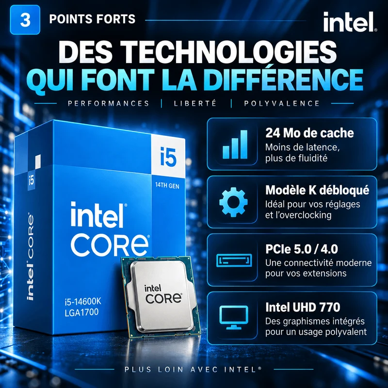 Intel Core i5-14600K processeur