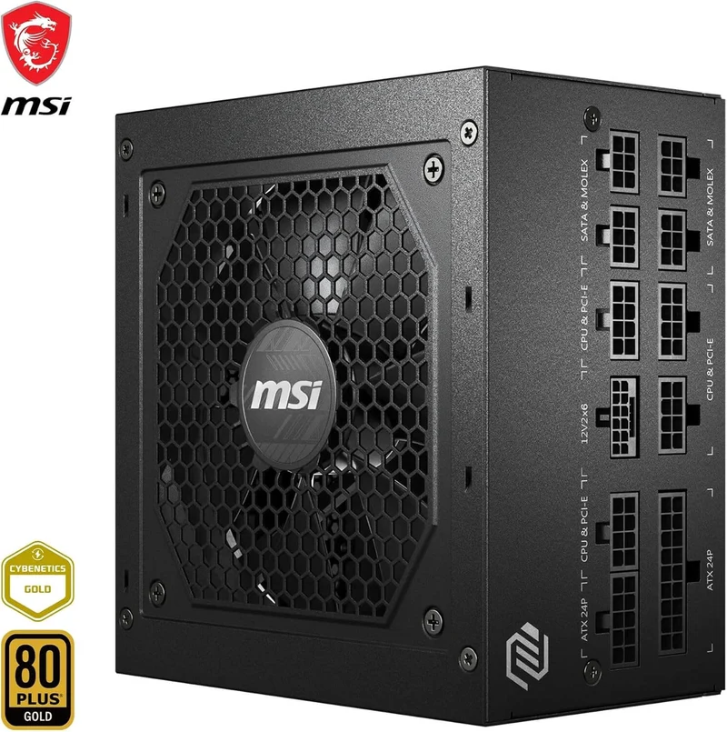 MSI MAG A850GL PCIE5 850W – 80 Plus Gold ATX 3.0