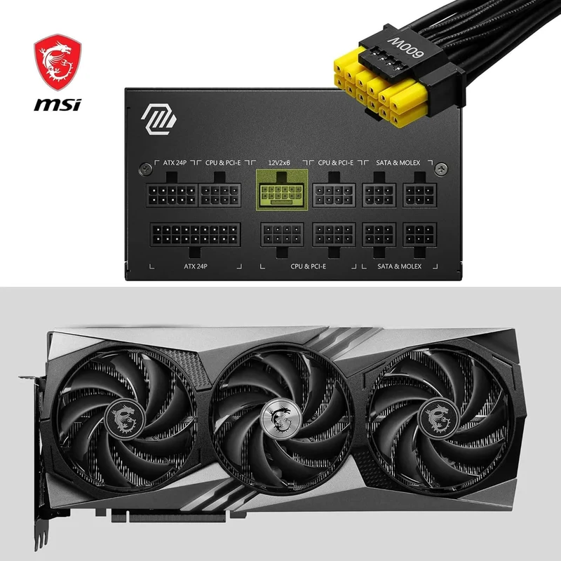 MSI MAG A850GL PCIE5 850W – 80 Plus Gold ATX 3.0