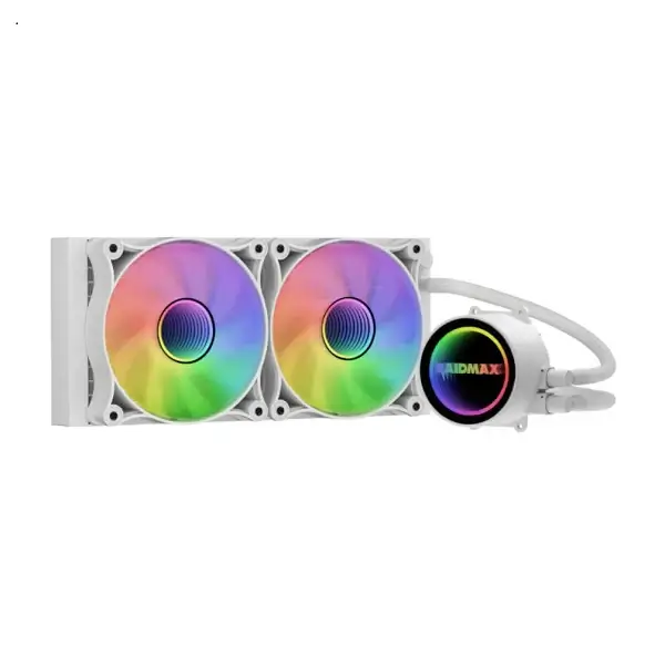 WATERCOOLING RAIDMAX 240MM LS240WT ARGB WHITE