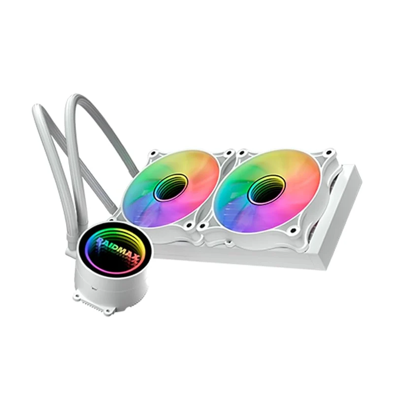 WATERCOOLING RAIDMAX 240MM LS240WT ARGB WHITE