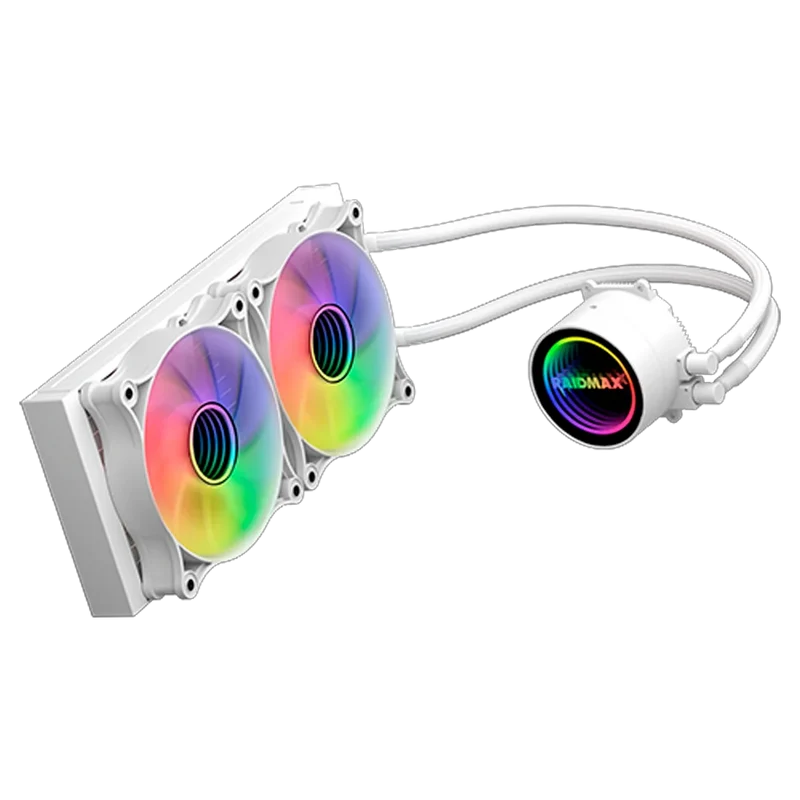 WATERCOOLING RAIDMAX 240MM LS240WT ARGB WHITE