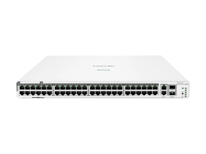 Switch de Red HPE Networking Instant On 1960 48G 40p Class4 8p Class6 PoE 2XGT 2SFP+ 600W Switch