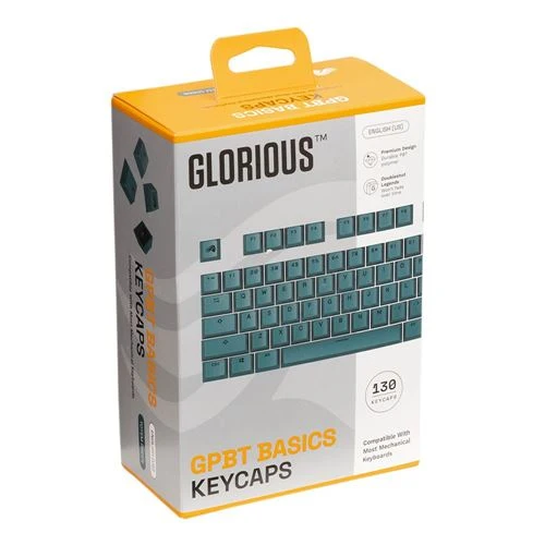 Set de Keycaps Glorious GPBT Gradient - Totem Green (131 piezas)
