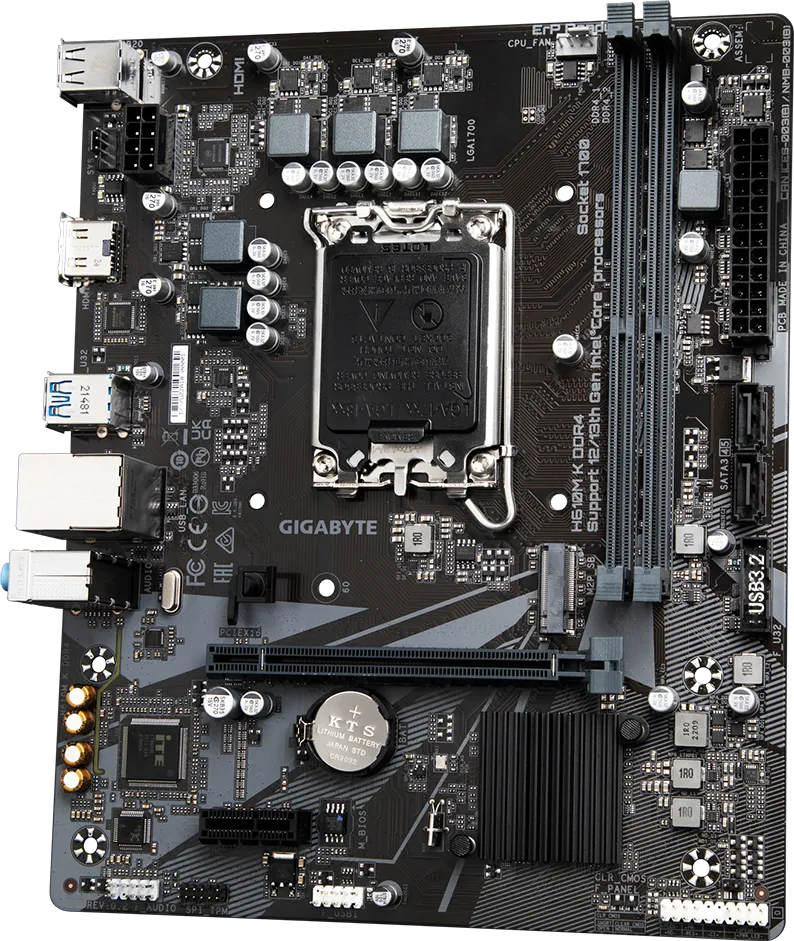 CARTE MERE GIGABYTE H610M K LGA1700 DDR4