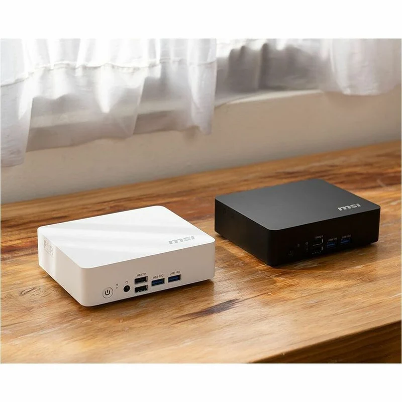 Mini PC MSI Cubi NUC TWG S-016US, Intel N150 4 Núcleos, 8GB DDR5, 128GB M.2 SATA SSD