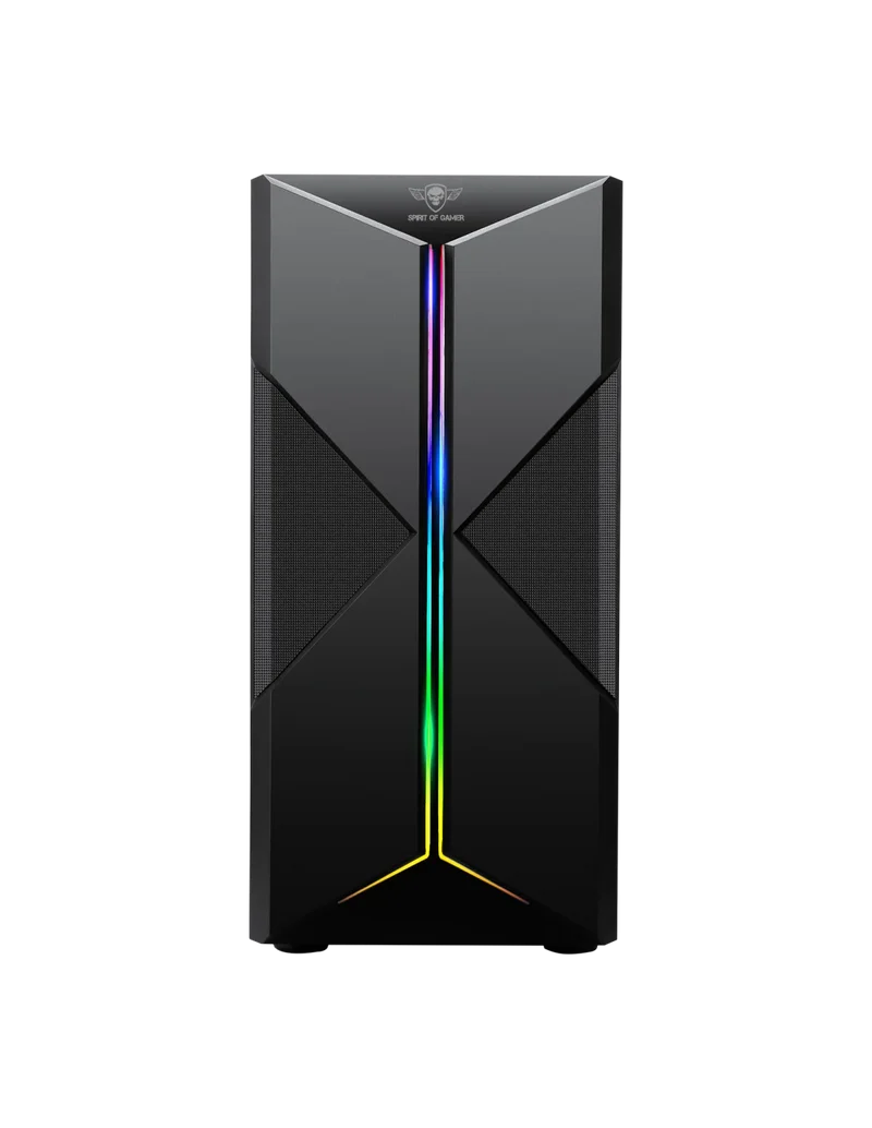 BOITIER SPIRIT OF GAMER CLONE III ATX RGB 1XFAN / NON LED 1XFAN