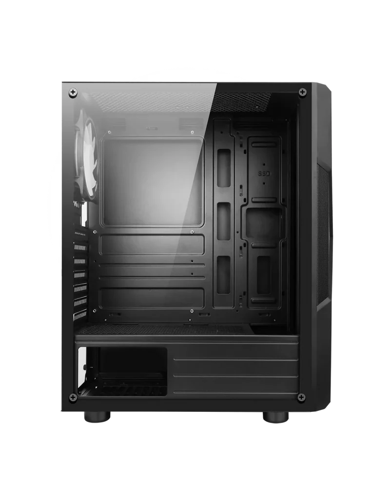 BOITIER SPIRIT OF GAMER CLONE III ATX RGB 1XFAN / NON LED 1XFAN