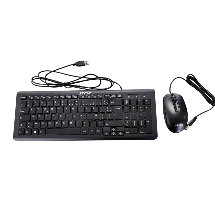 COMBO CLAVIER & SOURIS MSI BLACK FILLAIRE