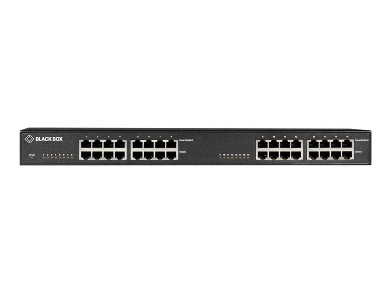 Accesorios de Redes Black Box POE+ Gigabit Ethernet Injector 16-Port