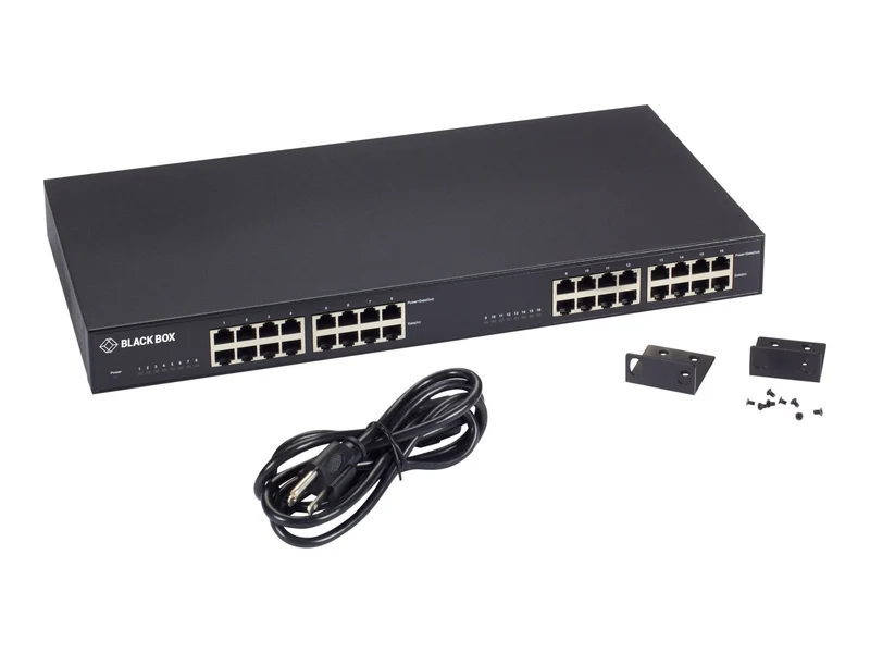 Accesorios de Redes Black Box POE+ Gigabit Ethernet Injector 16-Port