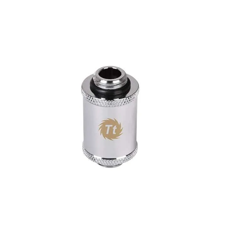 WATERCOOLING CONNECTEUR THERMALTAKE G1/4" EXTENSION 30mm MALE/MALE CHROME PACIFIC