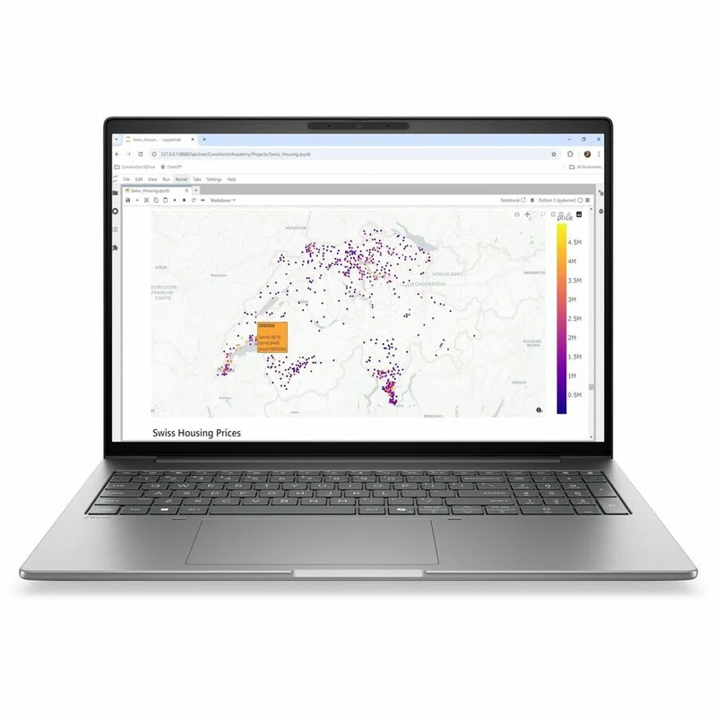 Laptop HP ZBook 8 G2i 14" Copilot+ PC Mobile, Intel Core Ultra 7 16 Núcleos, 32GB DDR5, 1 TB SSD, RTX PRO