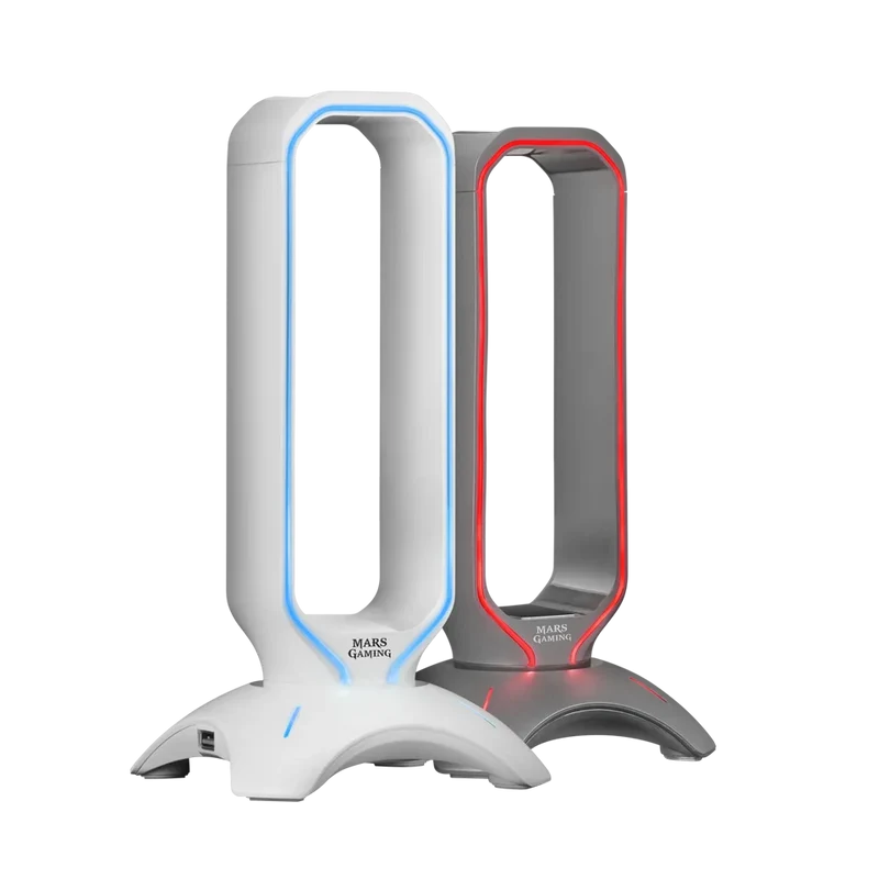 SUPPORT CASQUE MARS GAMING MHHX WHITE