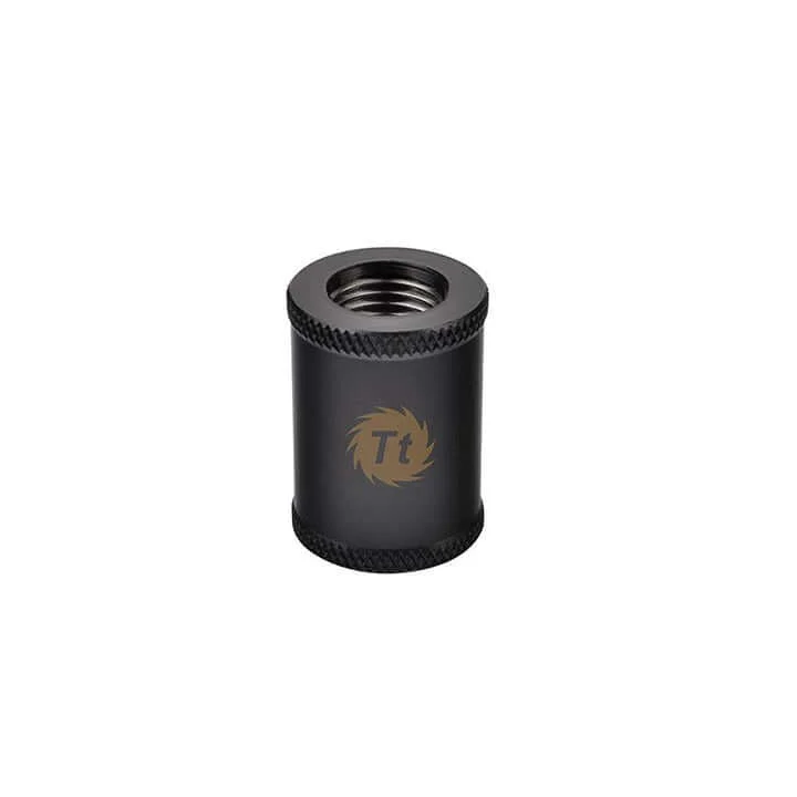 WATERCOOLING CONNECTEUR THERMALTAKE G1/4" EXTENSION 30mm FEMALE/FEMALE BLACK PACIFIC