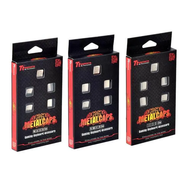 ACCESSOIRE TTESPORT TOUCHE CLAVIER METALIQUE "W+A+S+D+ESC"