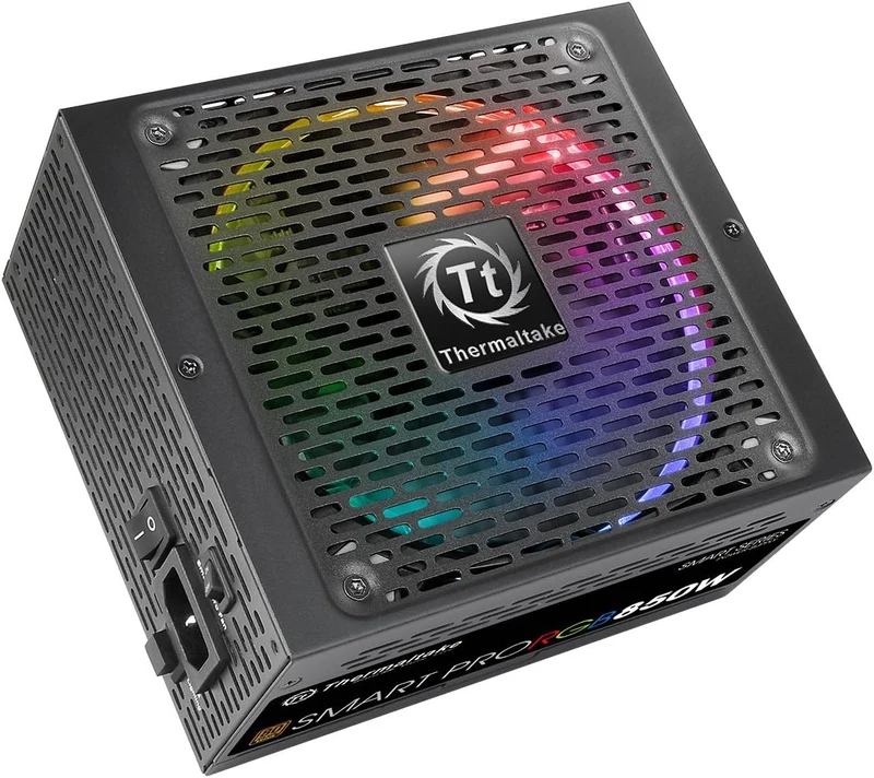 ALIMENTATION THERMALTAKE 850W SMART PRO RGB FULL MODULAR 80+ BRONZE