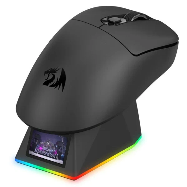 Redragon M998 Ultra Tri-mode 8k Gaming Mouse (LCD)