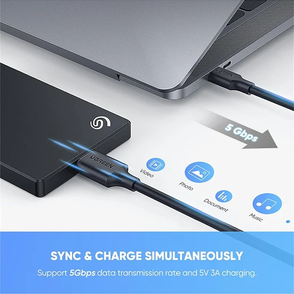 Ugreen Cable USB C vers Micro-B 3.0 (20103)