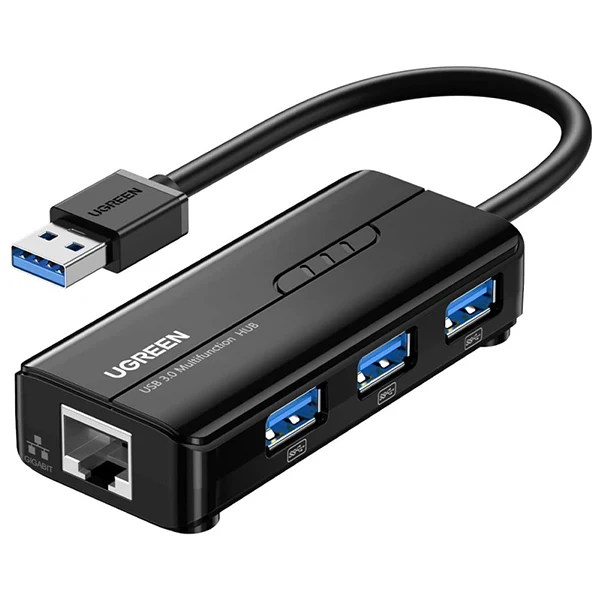 Ugreen HUB USB 3.0 to 3 x USB 2.0 + RJ45 Port (20265)