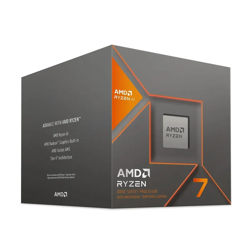 CPU AMD RYZEN 7 8700G 8C/16T 5.1GHZ /GPU 780M /20MO CACHE AM5 BOX