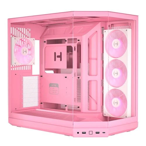 Case HYTE Y50 RGB Essential Mid-Tower ATX Rosa