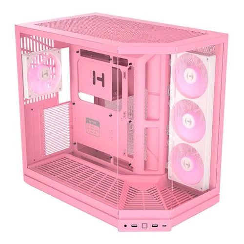 Case HYTE Y50 RGB Essential Mid-Tower ATX Rosa