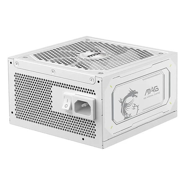 MSI MAG A1000GL PCIE5 80PLUS Gold 1000W Blanc