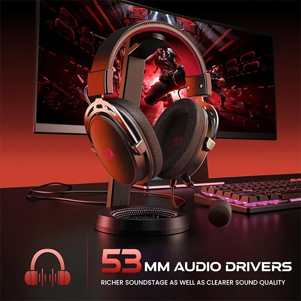 Redragon H541 Wired Gaming Headset with Mic