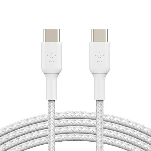 CABLE USB C VERS USB C BELKIN 1M BLANC