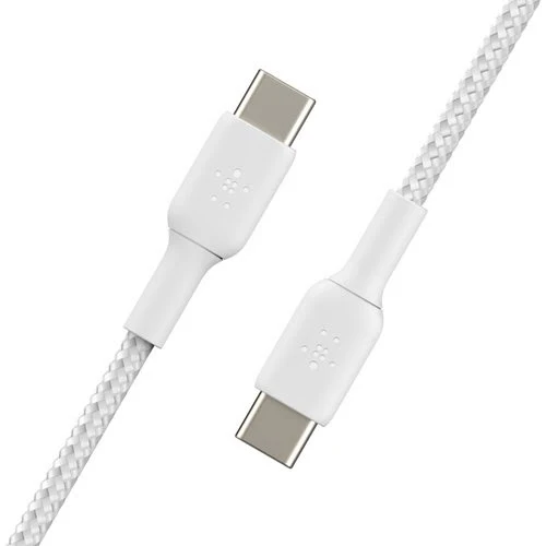 CABLE USB C VERS USB C BELKIN 1M BLANC