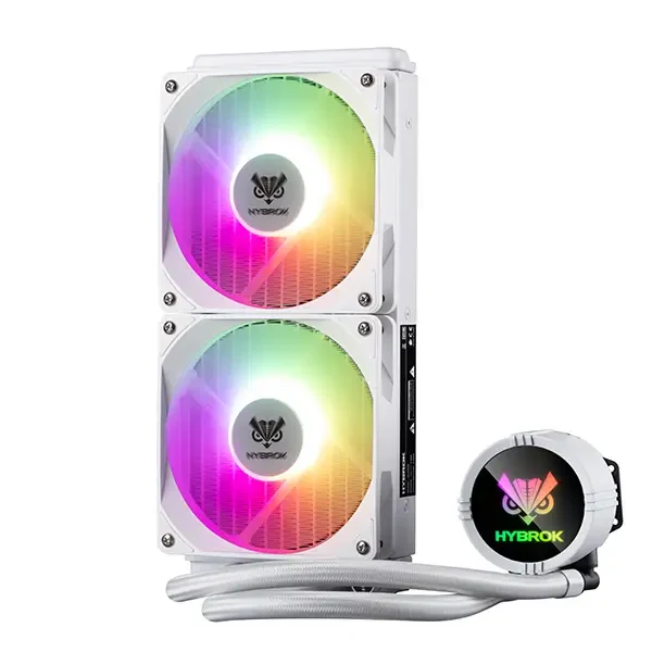 WATERCOOLING HYBROK HL240W ARGB WHITE