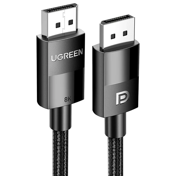 Ugreen Cable DP 1.4 Male To Male Cable 8K 1M (80390)