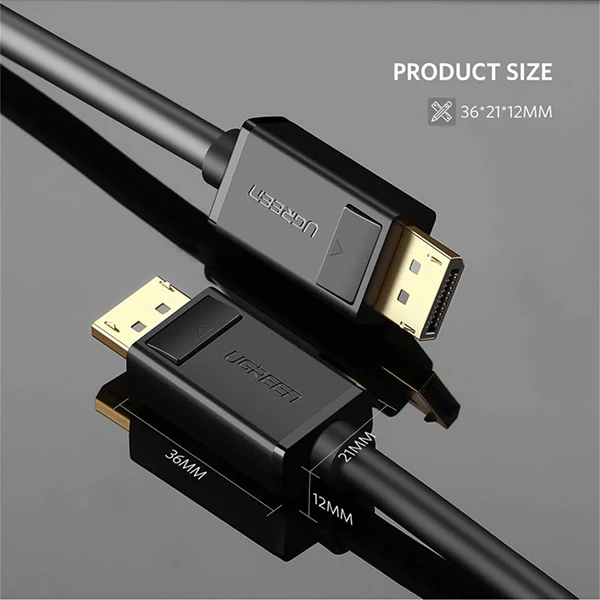 Ugreen Cable DP 1.2 Male to Male 1M (10244)