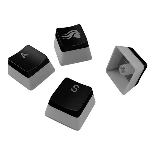 Set de Keycaps Glorious GPBT Aura V3 Pudding - Negro