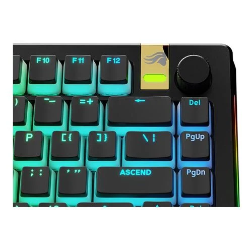 Set de Keycaps Glorious GPBT Aura V3 Pudding - Negro