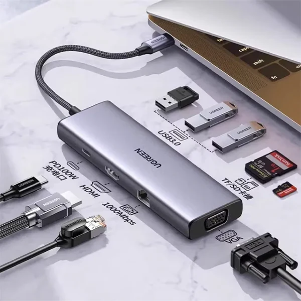 Ugreen HUB USB-C 9 en 1 (15600)