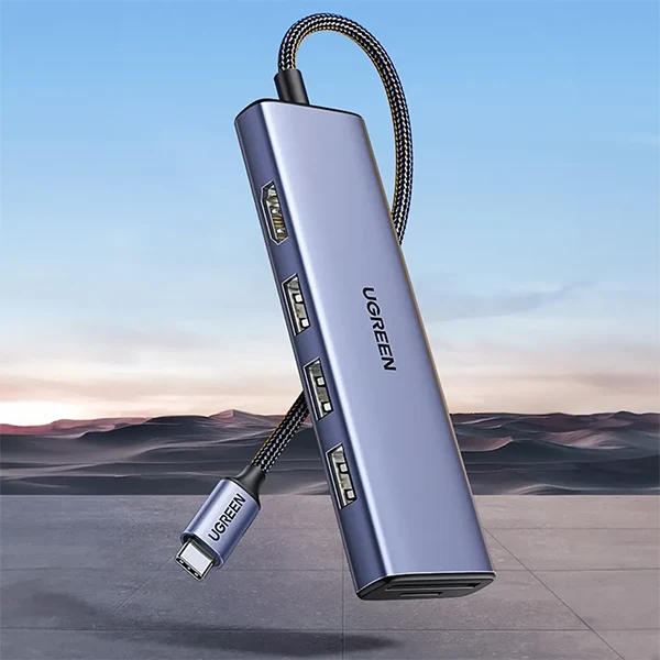Ugreen Hub USB-C 6 en 1 4K (20956A)
