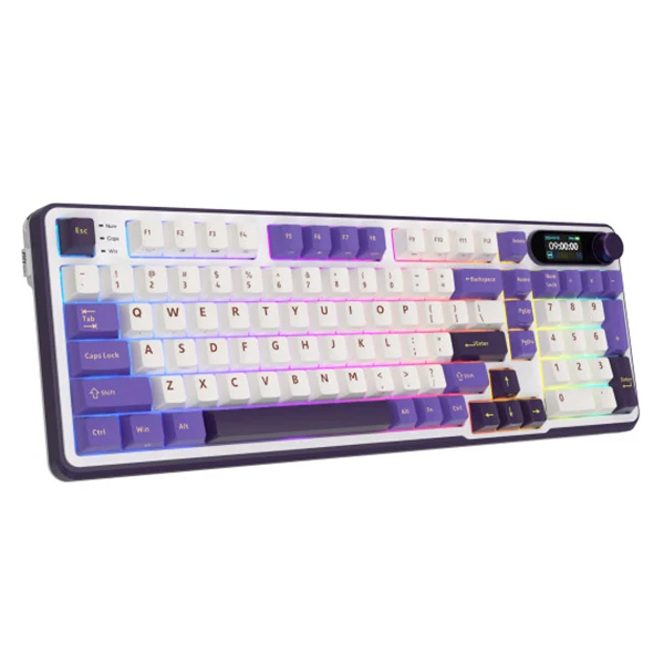 Royal Kludge RK-S98 Blackberry Mousse Cream Switch (FR Azerty)